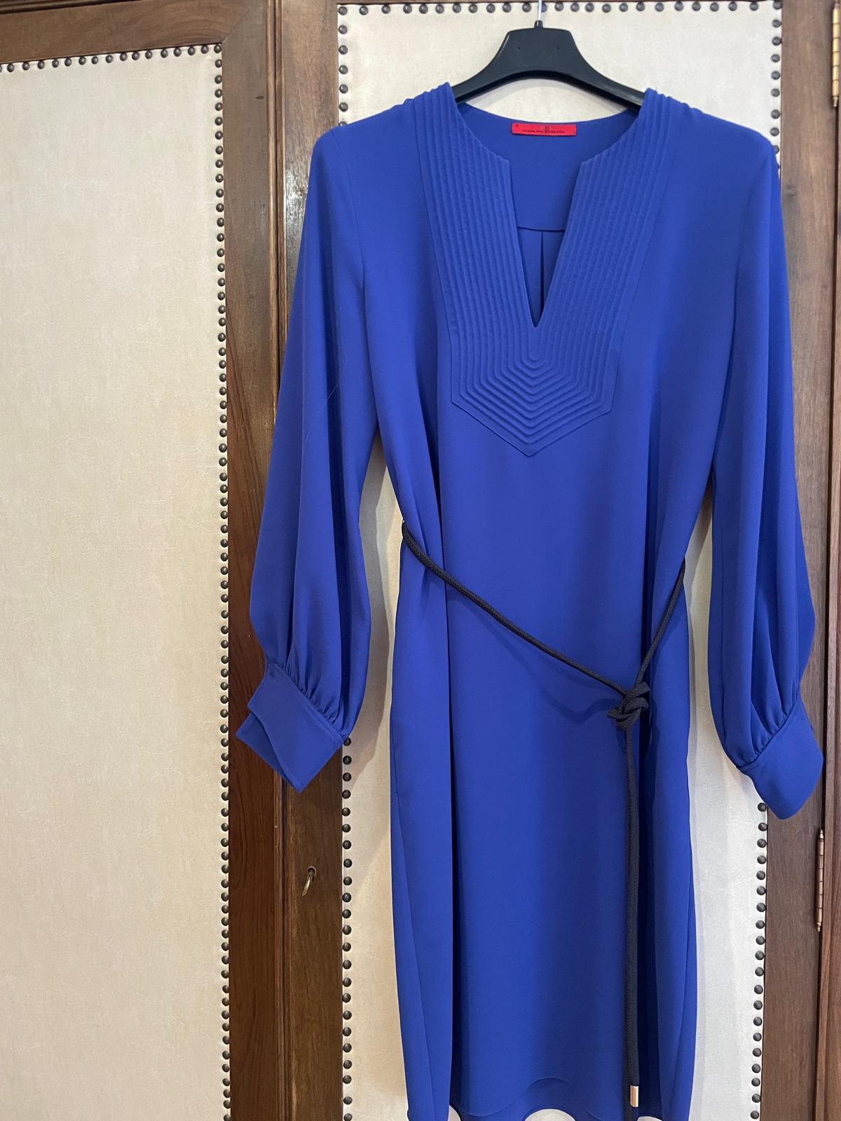 Carolina Herrera blue tunic dress second hand great condition
