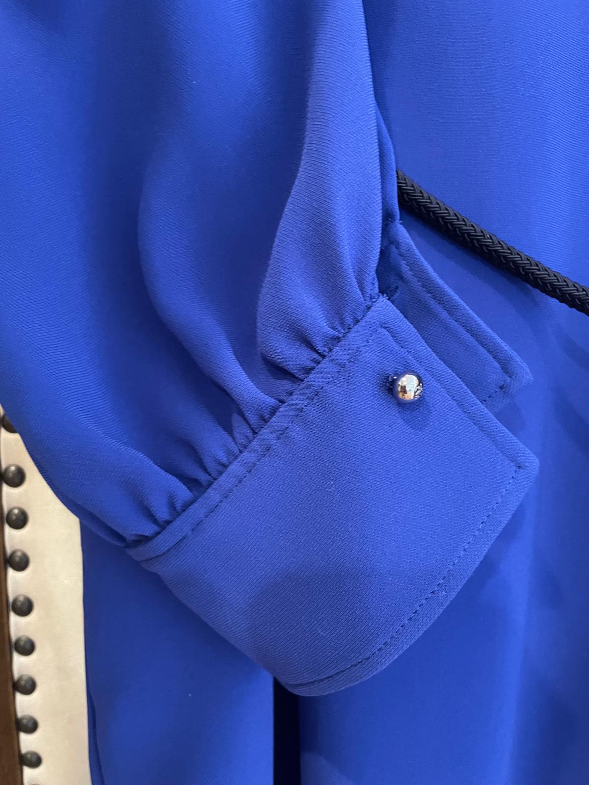 second hand carolina herrera blue tunic dress great condition 